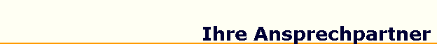 Ihre Ansprechpartner